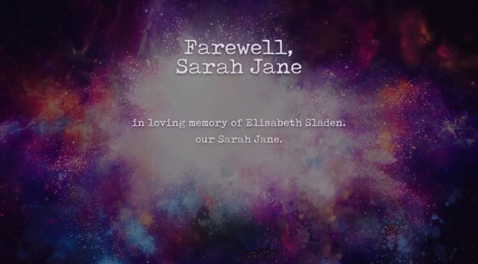 Farewell, Sarah Jane – a Doctor Who short