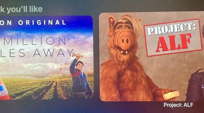 "Hey, smile, since you like space and Hispanics, we think you'll like A Million Miles Away and Project: ALF!" — Prime Video's recommendation engine
